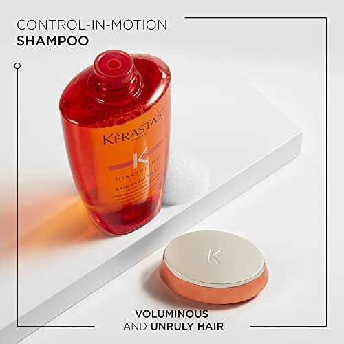 Kerastase Discipline Oleo-Relax Shampoo - Oil-Infused Anti-Frizz Shampoo for Moisture and Protection, 8.5 Fl Oz Avelisse