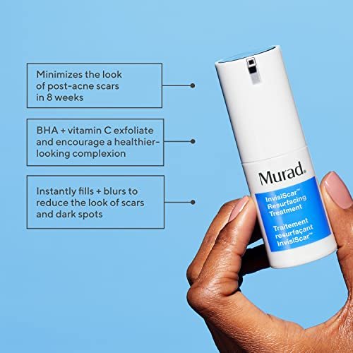 Murad InvisiScar Resurfacing Treatment – Acne Scar Solution with Vitamin C, Salicylic Acid & Centella Asiatica for Smoother Texture, Reduced Discoloration & Blurred Imperfections Avelisse