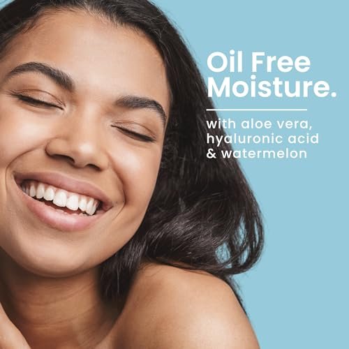 Natural Outcome Oily Skin Moisturizer - Oil Free Daily Facial Moisturizer Gel with Hyaluronic Acid, Watermelon & Aloe Vera - Non-Greasy Hydrating Face Lotion for Oily Skin Types - 4 oz Avelisse