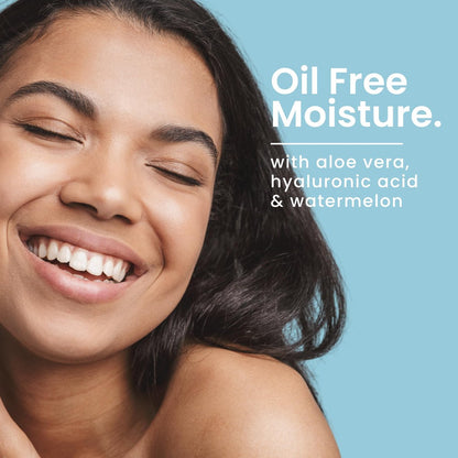 Natural Outcome Oily Skin Moisturizer - Oil Free Daily Facial Moisturizer Gel with Hyaluronic Acid, Watermelon & Aloe Vera - Non-Greasy Hydrating Face Lotion for Oily Skin Types - 4 oz Avelisse
