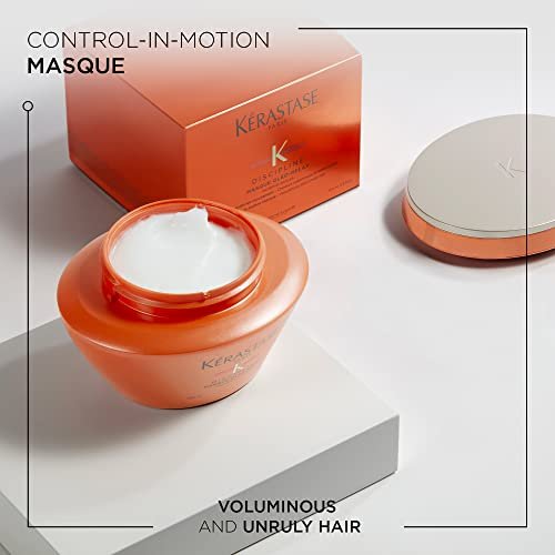 Kérastase Discipline Masque Oleo-Relax Hair Mask – Deep Nourishing & Moisturizing Hair Mask with Shorea Butter and Coconut Oil for All Hair Types, 6.8 Fl Oz Avelisse