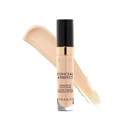Milani Conceal + Perfect Longwear Concealer - Full Coverage, Light Nude - 0.17 oz
