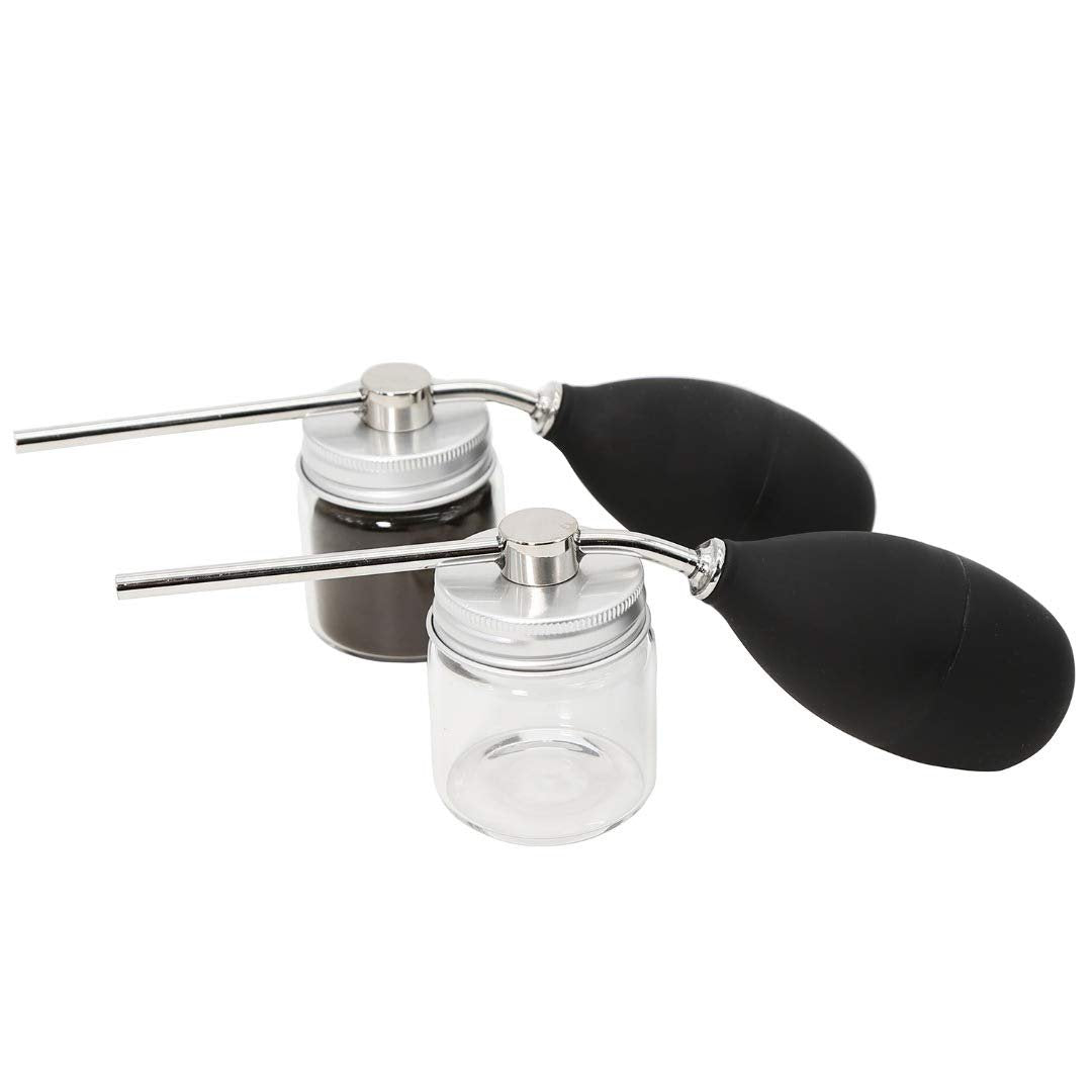 Finally Hair Hair Building Fibers Spray Pump Applicator (12.5g) – 3rd Generation Larger Nozzle – Hair Atomizer for Hair Fibers, Black Avelisse