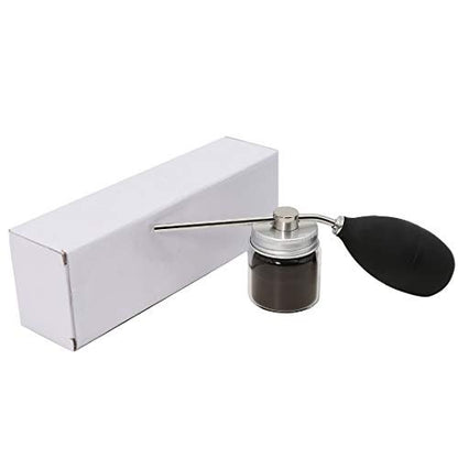 Finally Hair Hair Building Fibers Spray Pump Applicator (12.5g) – 3rd Generation Larger Nozzle – Hair Atomizer for Hair Fibers, Black Avelisse
