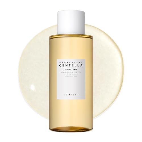 SKIN1004 Centella Toning Toner - 13.52 fl.oz (400ml) - Korean Face Toner with Madagascar Centella Asiatica & Hyaluronic Acid, Hydrating, Soothing, PHA Exfoliator Avelisse