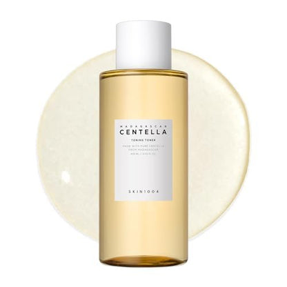SKIN1004 Centella Toning Toner - 13.52 fl.oz (400ml) - Korean Face Toner with Madagascar Centella Asiatica & Hyaluronic Acid, Hydrating, Soothing, PHA Exfoliator Avelisse