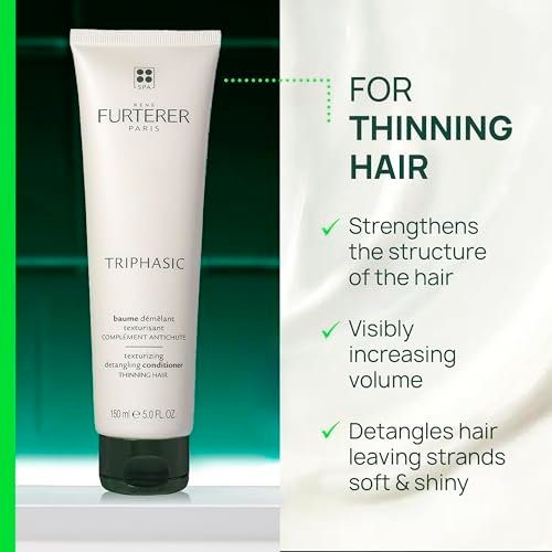 Rene Furterer Triphasic Texturizing Conditioner – Strengthens Hair & Increases Volume for Thinning Hair | Plant-Based, Sulfate-Free, 5 fl. oz. - görsel 4