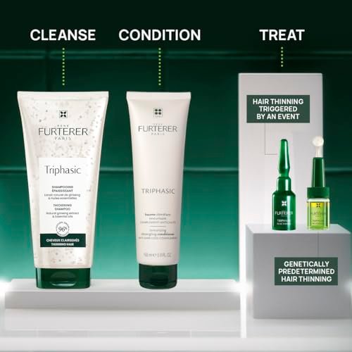 Rene Furterer Triphasic Texturizing Conditioner – Strengthens Hair & Increases Volume for Thinning Hair | Plant-Based, Sulfate-Free, 5 fl. oz. - görsel 14