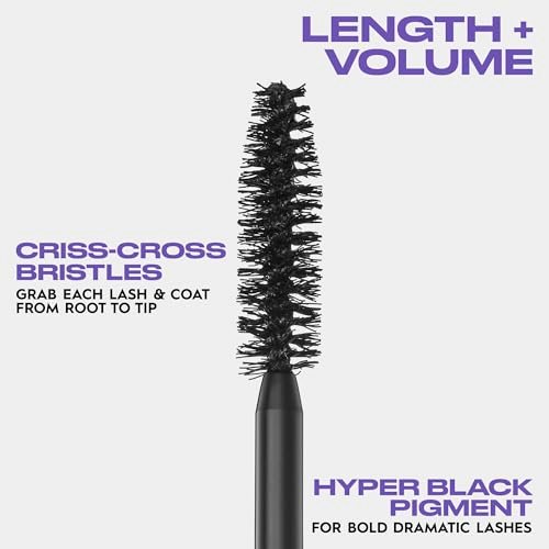 Urban Decay Perversion Volumizing Waterproof Mascara - Intense Black, Buildable Volume & Length, Nourishing & Cruelty-Free Avelisse