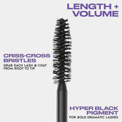 Urban Decay Perversion Volumizing Waterproof Mascara - Intense Black, Buildable Volume & Length, Nourishing & Cruelty-Free Avelisse