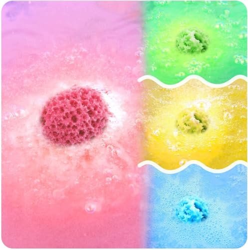 BOENFU Bath Bombs Gift Set - 12 Large Natural Essential Oil Bath Bombs for Dry Skin Moisturizing, Handmade Birthday Gifts for Her/Him, Wife, Girlfriend Avelisse