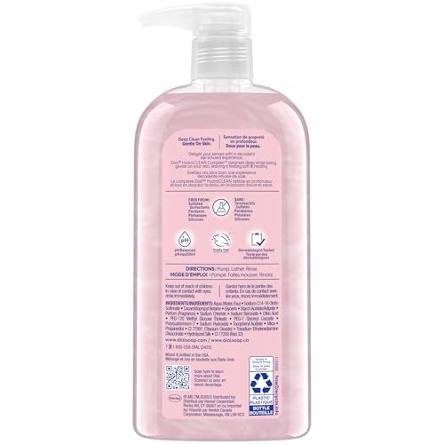Dial Body Wash, Silk & Magnolia, 23 fl oz (Pack of 3) - Moisturizing & Gentle Cleanse Avelisse
