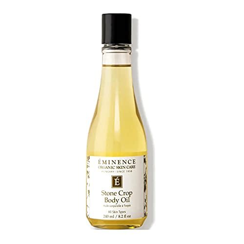 Eminence Organics Stone Crop Body Oil - 8.16 fl oz | Natural Moisturizing Oil for Dry Skin Avelisse