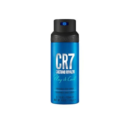 CR7 Play It Cool Cristiano Ronaldo Original Men's Fragrance Body Spray, 5.1 oz