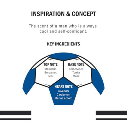 CR7 Play It Cool Cristiano Ronaldo Original Men's Fragrance Body Spray, 5.1 oz