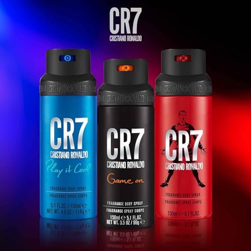 CR7 Play It Cool Cristiano Ronaldo Original Men's Fragrance Body Spray, 5.1 oz - görsel 10