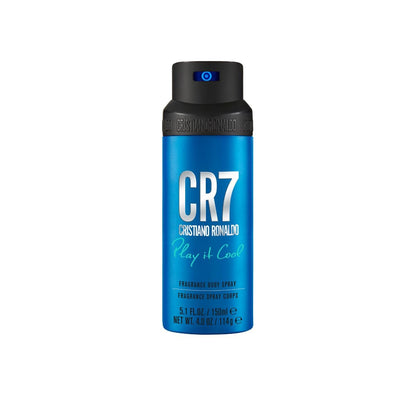 CR7 Play It Cool Cristiano Ronaldo Original Men's Fragrance Body Spray, 5.1 oz
