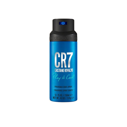 CR7 Play It Cool Cristiano Ronaldo Original Men's Fragrance Body Spray, 5.1 oz