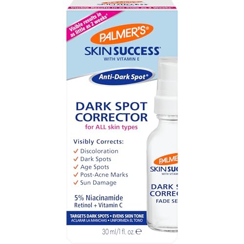 Palmer's Skin Success Dark Spot Corrector Fade Serum with Vitamin E and Niacinamide, Helps Reduce Dark Spots and Discoloration, Facial Serum for Uneven Skintone, 1 Ounce - görsel 2