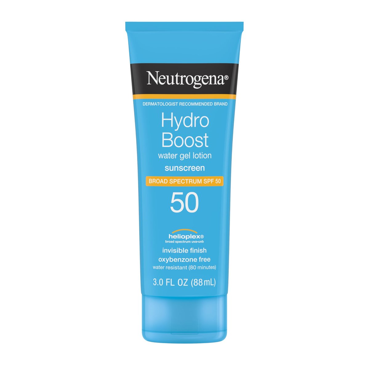 Neutrogena Hydro Boost Water Gel Sunscreen SPF 50, Oil-Free Hydrating & Water-Resistant Face & Body Sunscreen Lotion, Non-Greasy, Broad Spectrum, Lightweight Moisturizer, 3 fl oz - görsel 2