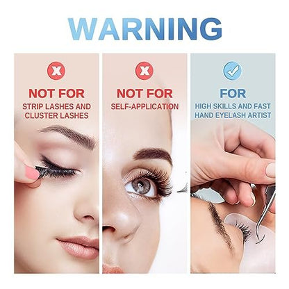 Lava Lash 1 PCS Eyelash Extensions Ibeauty Ultra Super Glue 5ml, Semi-Permanent Eyelash Extension Glue, 1-2 Sec Drying Time, Keep 5-6 Weeks Avelisse