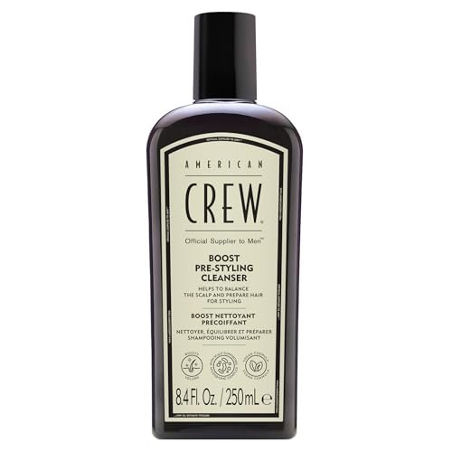 American Crew Boost Shampoo for Fine & Thin Hair – Instantly Volumizing Formula, Adds Volume, Lift & Shine, Vegan, 8.4 fl oz Avelisse