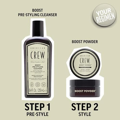 American Crew Boost Shampoo for Fine & Thin Hair – Instantly Volumizing Formula, Adds Volume, Lift & Shine, Vegan, 8.4 fl oz Avelisse