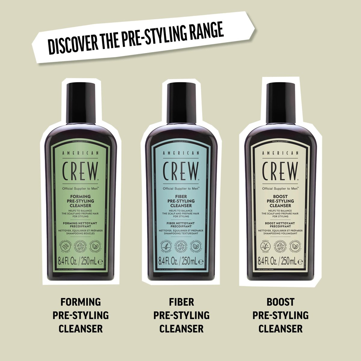 American Crew Boost Shampoo for Fine & Thin Hair – Instantly Volumizing Formula, Adds Volume, Lift & Shine, Vegan, 8.4 fl oz Avelisse