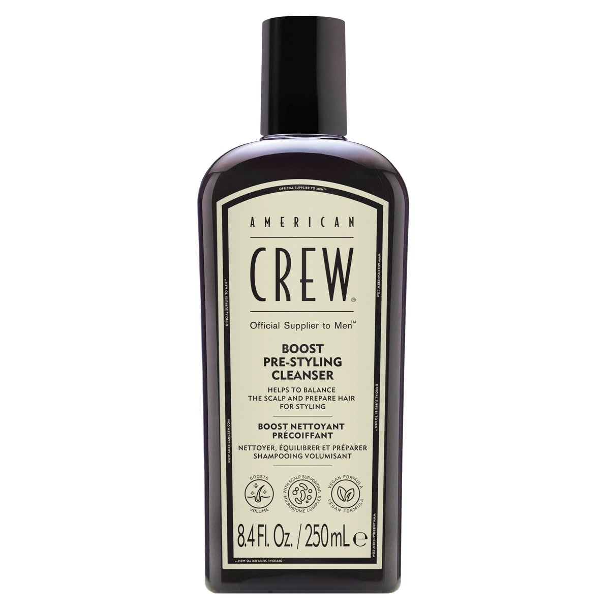 American Crew Boost Shampoo for Fine & Thin Hair – Instantly Volumizing Formula, Adds Volume, Lift & Shine, Vegan, 8.4 fl oz Avelisse