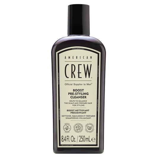 American Crew Boost Shampoo for Fine & Thin Hair – Instantly Volumizing Formula, Adds Volume, Lift & Shine, Vegan, 8.4 fl oz Avelisse