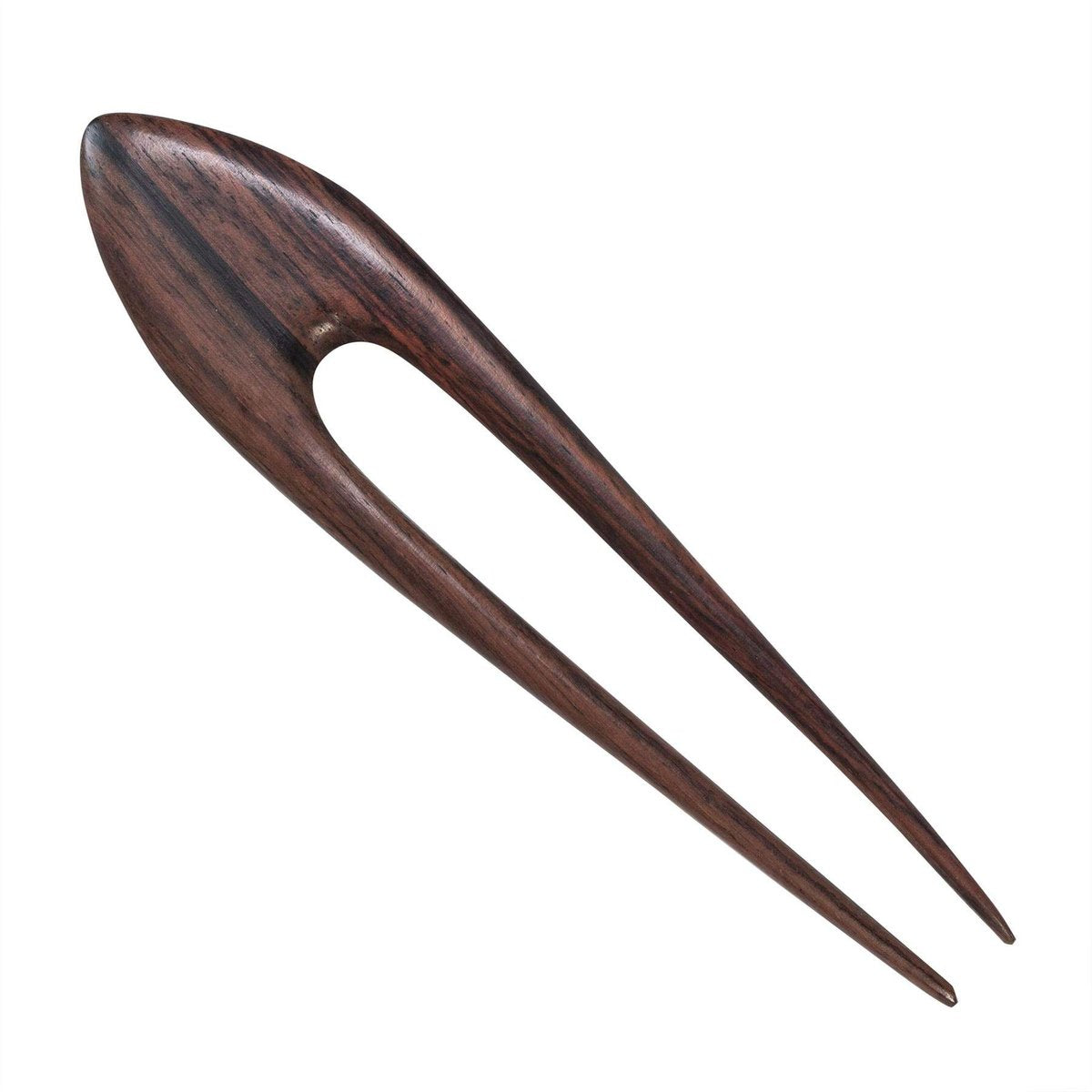 81stgeneration Women's Brown Natural Wood Vintage Style Hair Stick Pin Hairpin - görsel 1