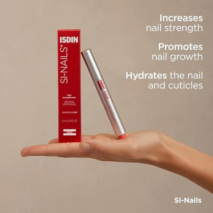 ISDIN Si-Nails Fast Absorbing Nail Strengthening Serum with Cationic Hyaluronic Acid – 0.08 FL OZ Avelisse