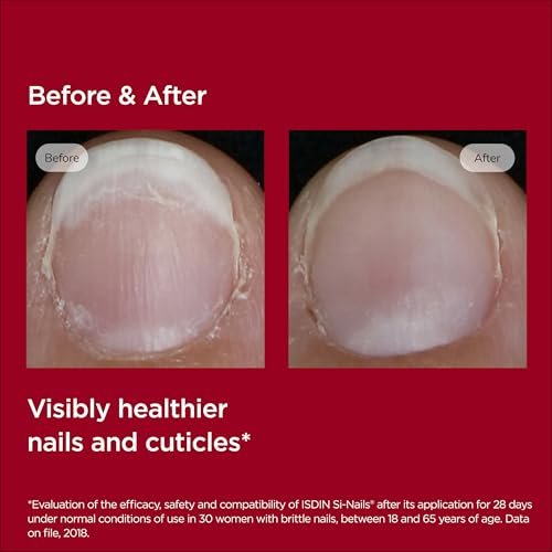 ISDIN Si-Nails Fast Absorbing Nail Strengthening Serum with Cationic Hyaluronic Acid – 0.08 FL OZ Avelisse