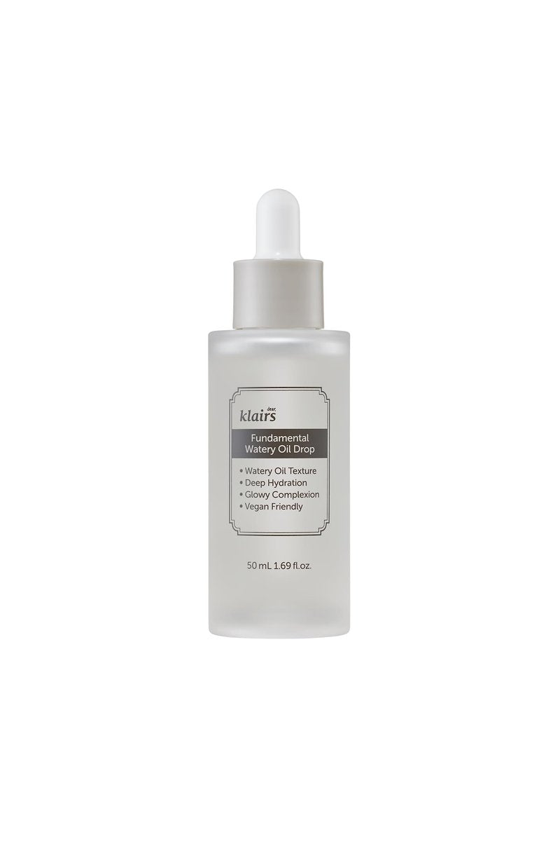 DearKlairs Fundamental Watery Oil Drop - Hydrating Water Based Serum for Face, 1.69 Fl Oz - görsel 1
