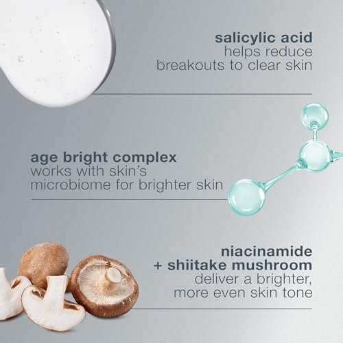 Dermalogica Age Bright Clearing Serum - Anti-Aging Face Serum with Salicylic Acid, 1 Fl Oz Avelisse