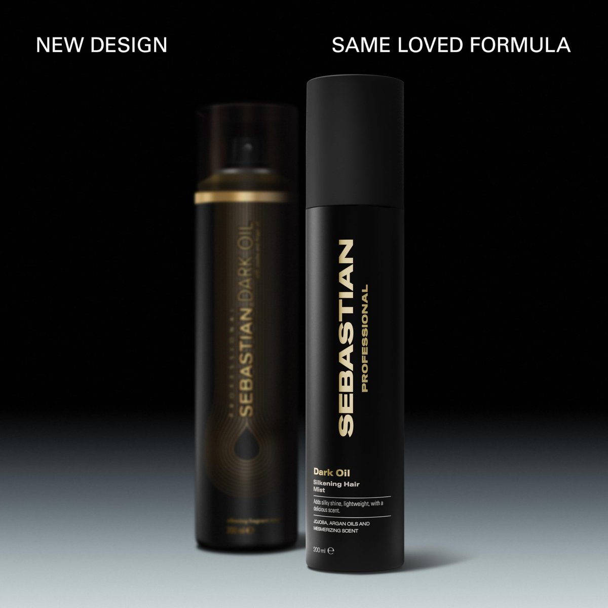 Sebastian Professional Dark Oil Silkening Fragrant Mist Dry Conditioner with Jojoba Oil and Argan Oil, 4.5 fl oz Avelisse
