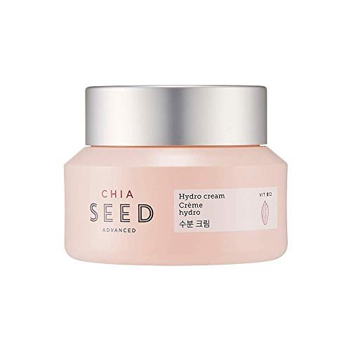 The Face Shop Chia Seed Advanced Hydro Cream - Concentrated Gel Type Hydrating Face Moisturizer with Instant Cooling Effect, 1.76 Fl Oz - görsel 1