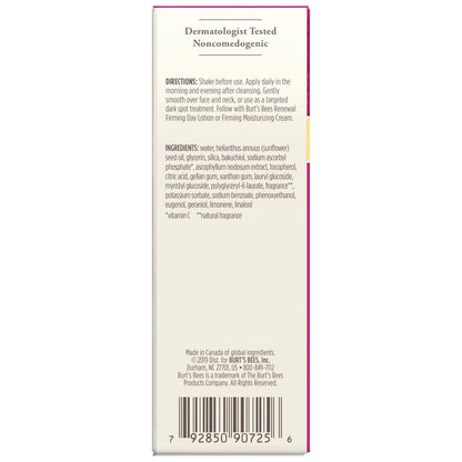 Burt's Bees Renewal Dark Spot Corrector – Natural Retinol Alternative & Vitamin C Serum, Reduces Dark Spots & Uneven Skin Tone, 98.6% Natural Origin, 1 fl oz Avelisse