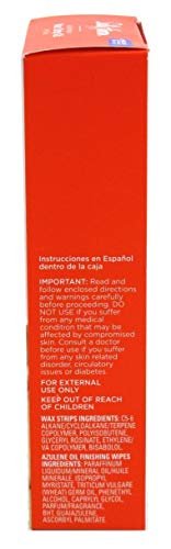Sally Hansen Hair Remover Wax Strip Kit For Face (Pack of 2) - Gentle Facial Hair Removal Avelisse