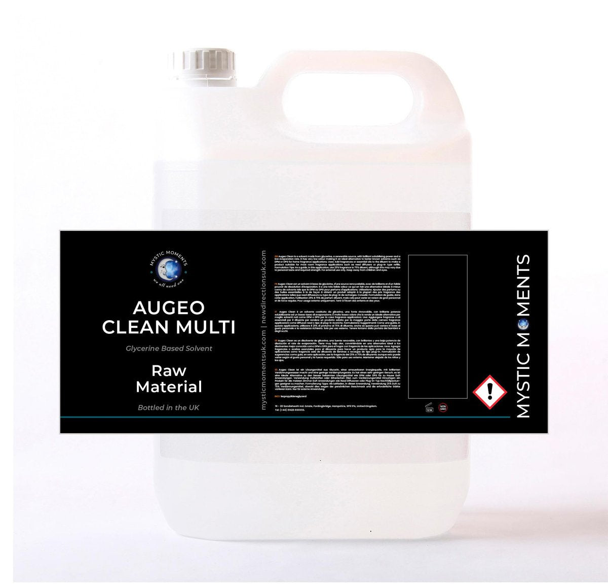 Mystic Moments Augeo Clean Multi - 5kg (176.4 oz) Premium Multi-Purpose Oil - görsel 1