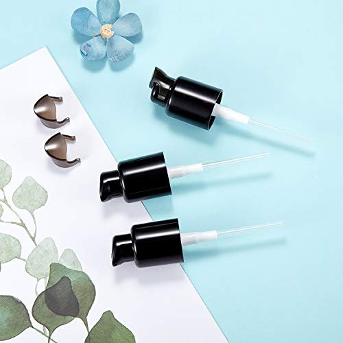 Boao 4-Pack Replacement Foundation Pump – Black Plastic Cosmetic Liquid Makeup Bottle Pump for Dispensers - görsel 6