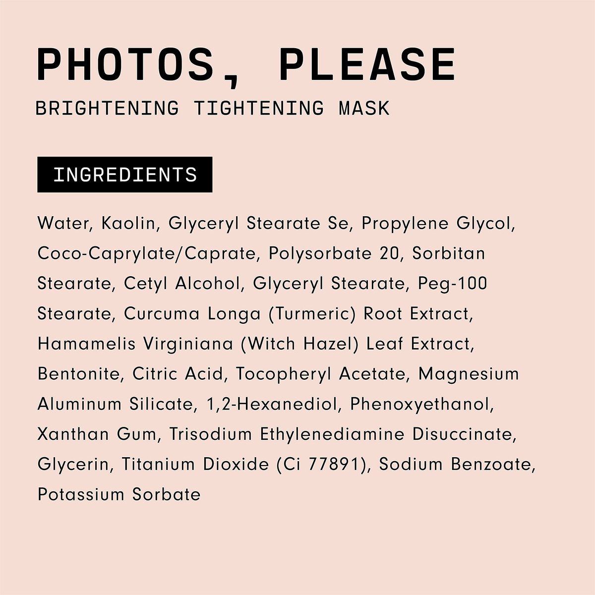 Versed Photos, Please - Tightening & Brightening Turmeric Face Mask with Kaolin Clay | Pore-Tightening, Hydrating, Exfoliating Mask for Blackheads & Uneven Skin Tone (1.5 fl oz) - görsel 15