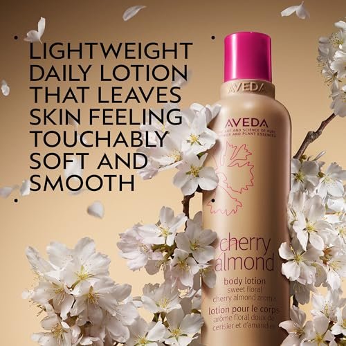 Aveda Cherry Almond Body Lotion – Sweet Almond Oil & Cherry Blossom Extract – 6.7 fl oz Avelisse
