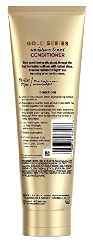 Pantene Gold Series Moist Boost Conditioner - 8.4 oz | Sulfate-Free Hydrating Conditioner for Natural Hair Avelisse