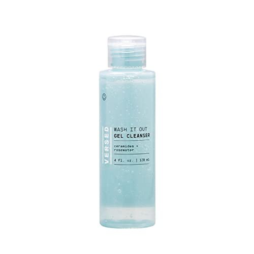Versed Wash It Out Gel Face Cleanser – Gentle Daily Face Wash for All Skin Types, 4 Fl Oz - görsel 1