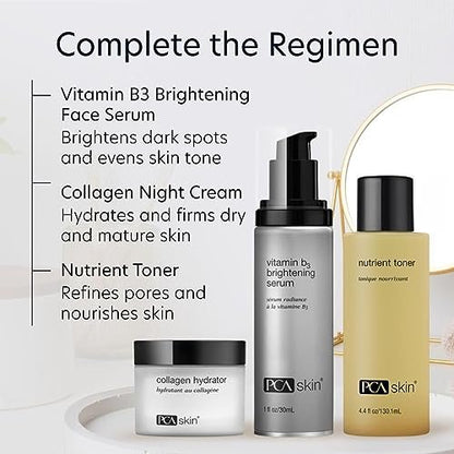 PCA SKIN Vitamin B3 Brightening Serum - Anti-Aging Niacinamide Serum for Dark Spots & Uneven Skin Tone, 1 oz Pump Avelisse