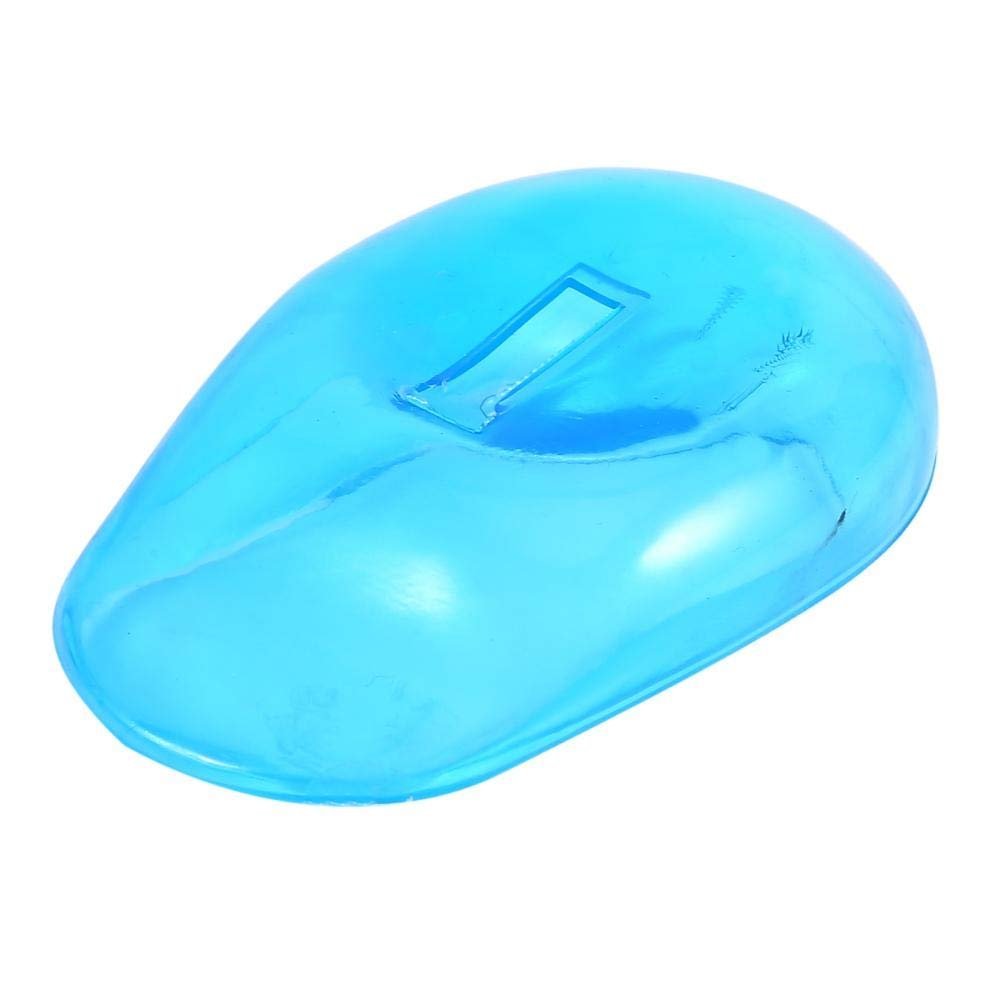 2-Pack Reusable Ear Covers for Hair Dye & Dryer – Plastic Anti-Staining Shield for Salon or Home Use (Blue) - görsel 15