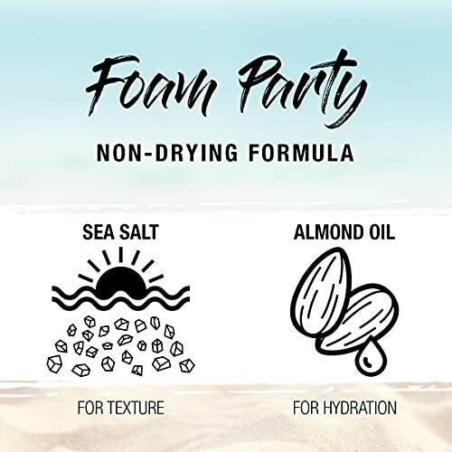 SexyHair Texture Foam Party Lite Texturizing Foam, 5.2 oz - Lightweight Volumizing Hair Foam for Flexible Texture Avelisse