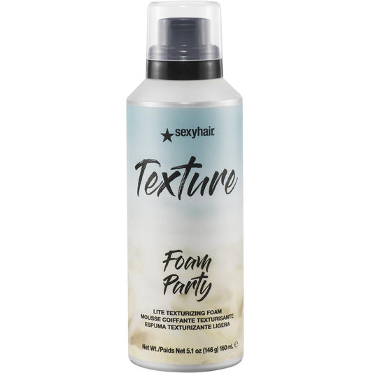 SexyHair Texture Foam Party Lite Texturizing – Lightweight Texturizing Foam: Provides flexible hold that enhances – Image 1