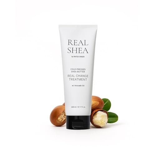 RATED GREEN Real Shea Real Change Treatment Deep Conditioning Hair Mask with Organic Shea Butter & Avocado Oil - 8.11 fl oz - görsel 2